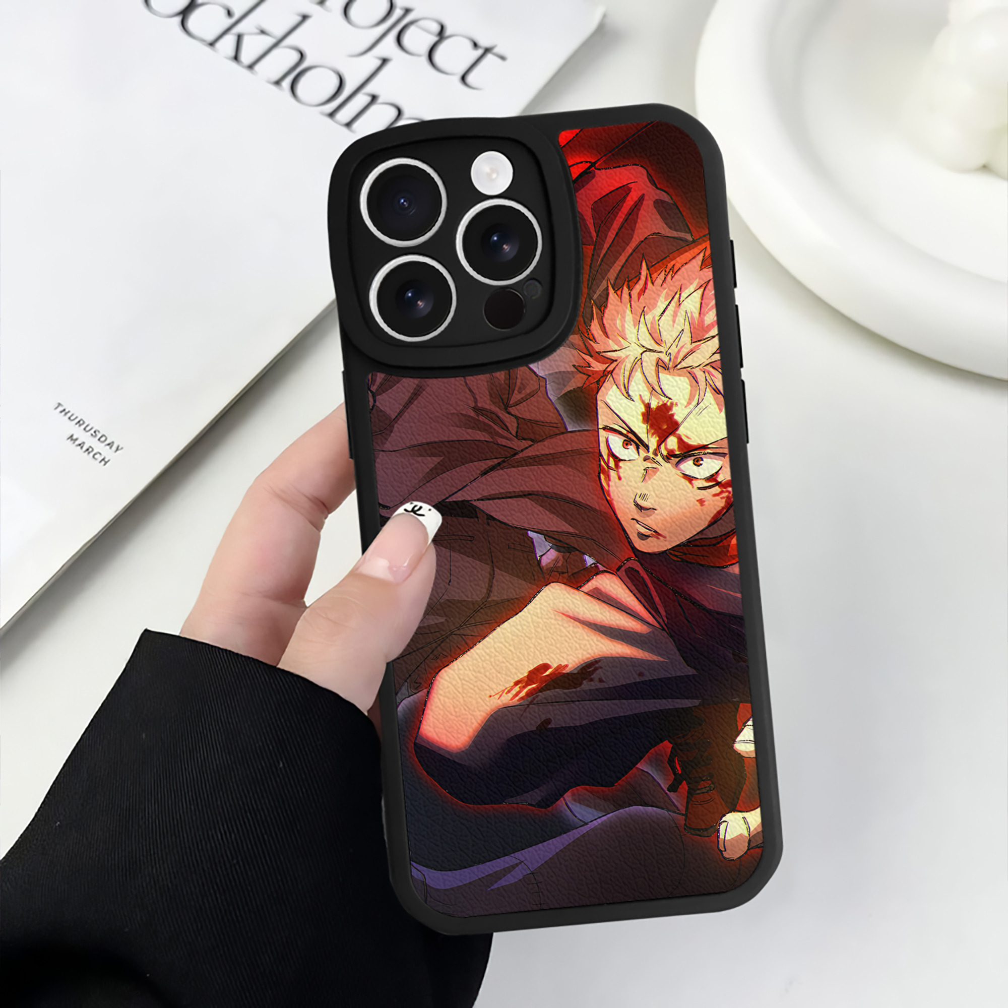 （画像用） SPY×FAMILY间谍家家酒 【iPhone 16シリーズ対応】シリコンスマホケース（レザー調） 材質：シリコン